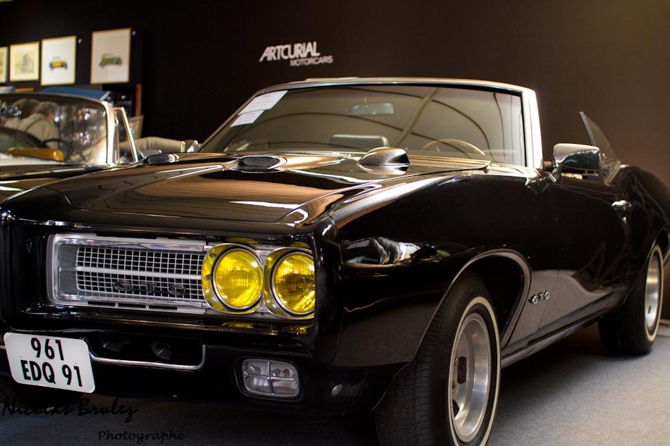 motorcars artcurial 2011, pontiac 1967 firebird noire
