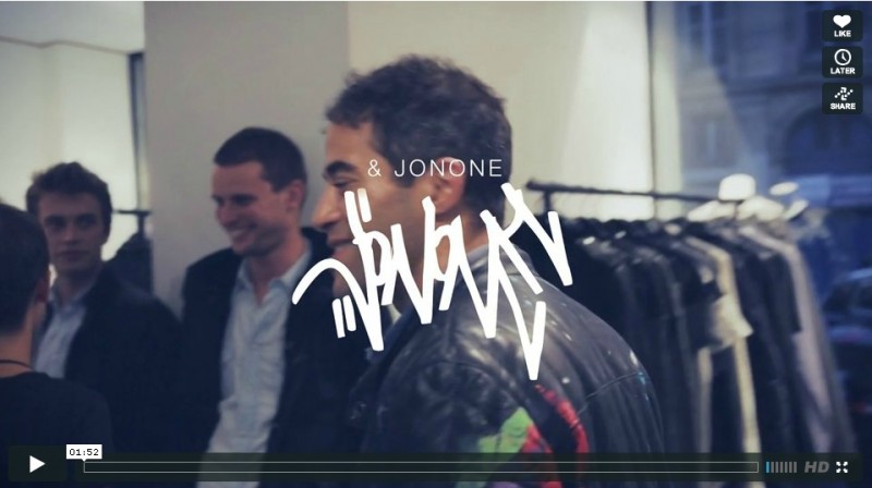 JonOne for Paris Brand IRO For The Vogue Fashion Night Out video by LAurent Belando et Nicolas Brulez 